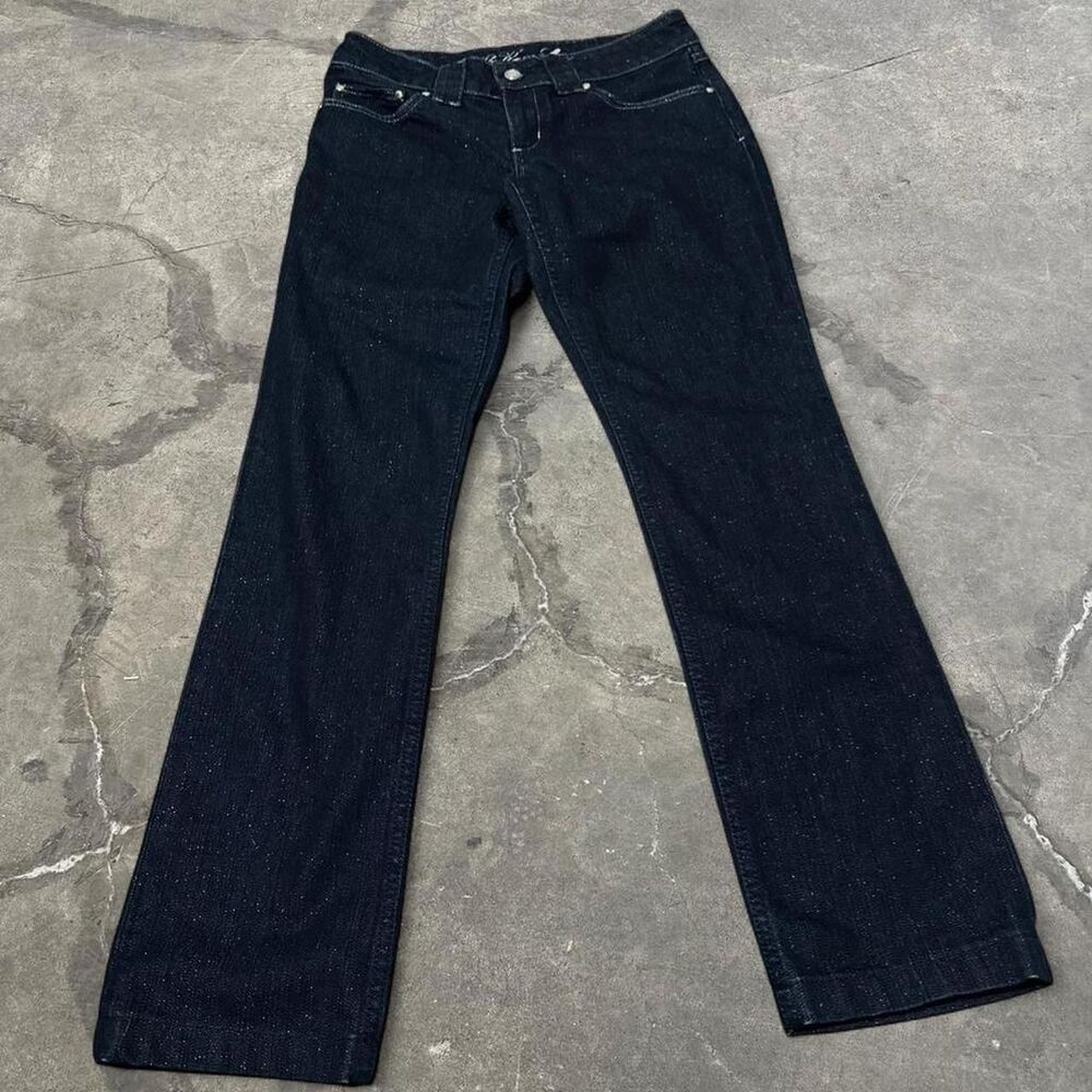 Juicy-couture Women's Black and Navy Jeans